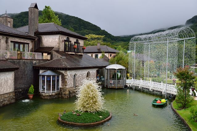 箱根ガラスの森美術館ツーリング